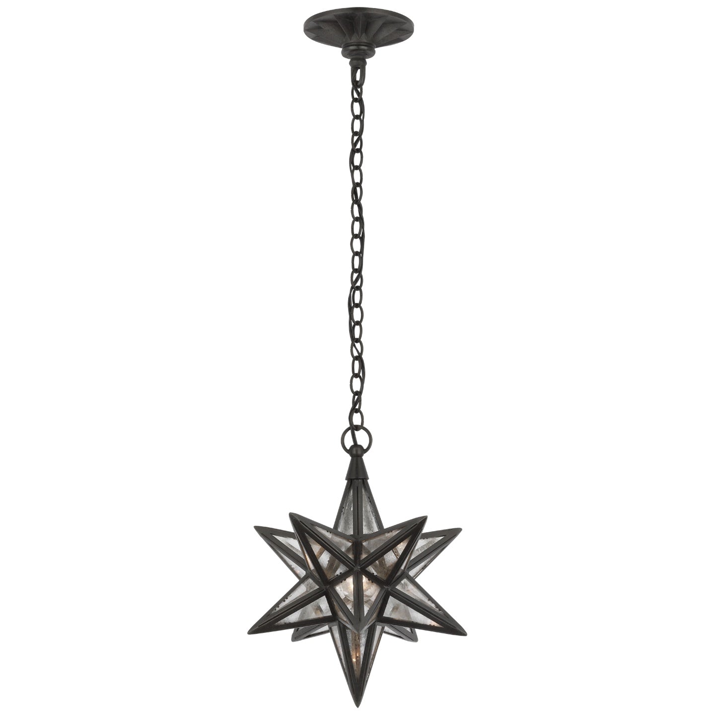 VISUAL COMFORT SIGNATURE, MORAVIAN STAR LANTERN, LANTERN CEILING LIGHT