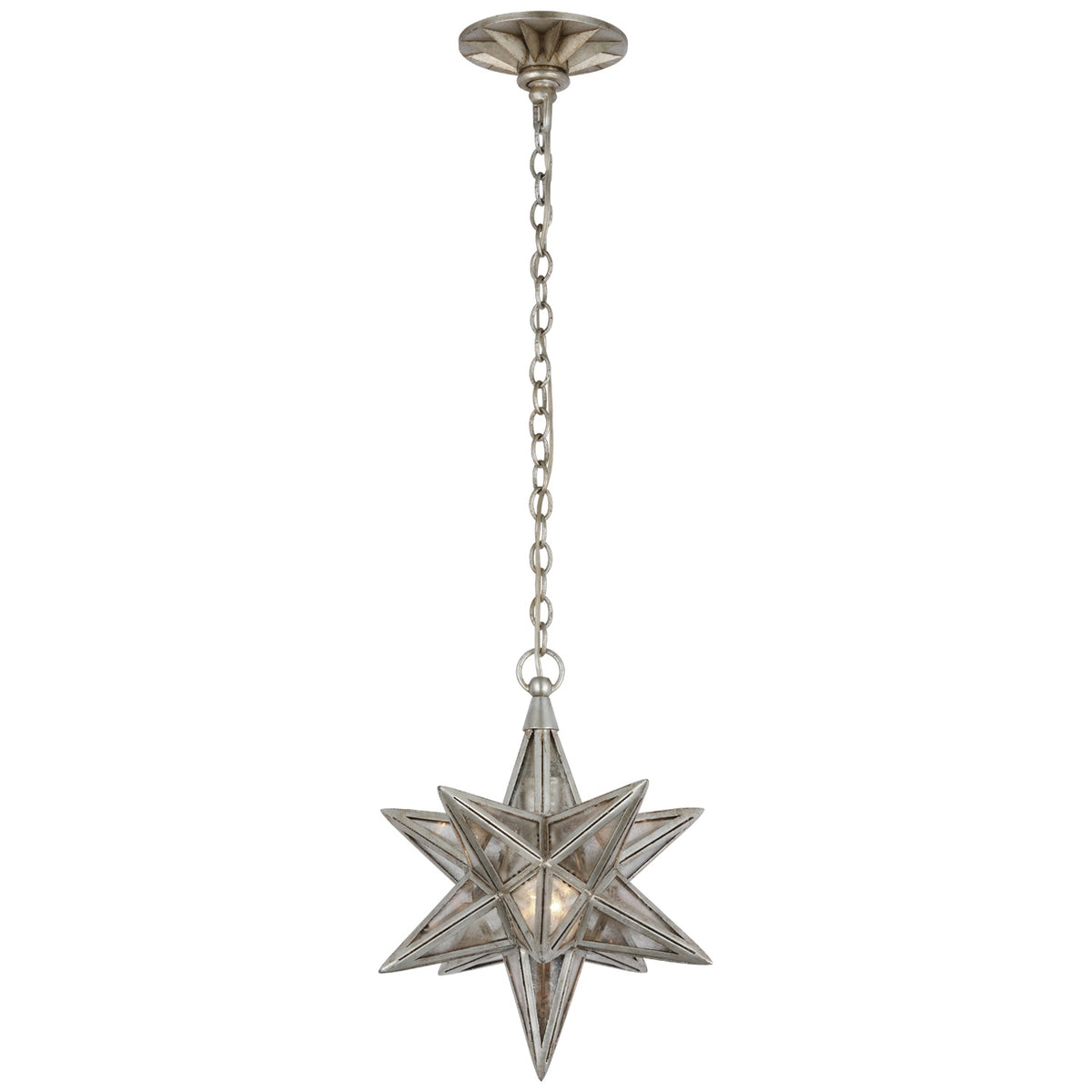 VISUAL COMFORT SIGNATURE, MORAVIAN STAR LANTERN, LANTERN CEILING LIGHT