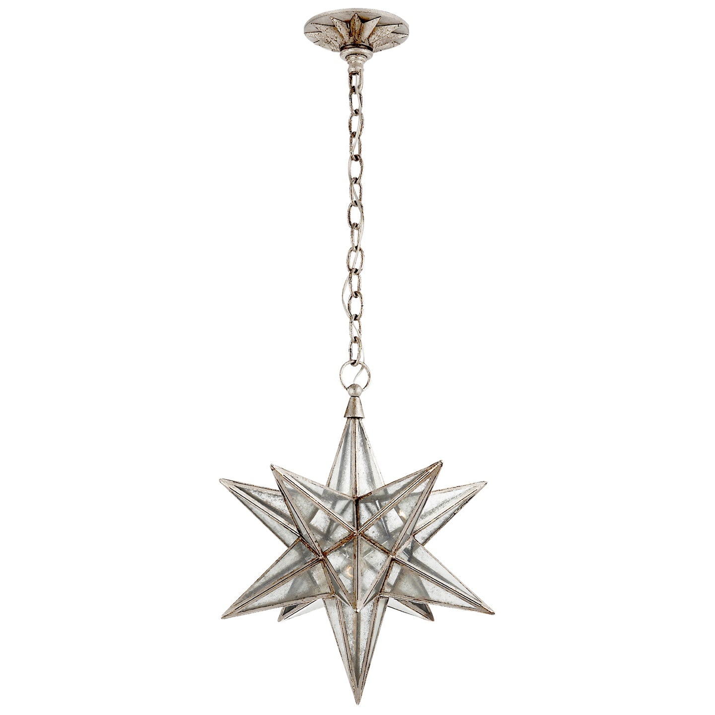 VISUAL COMFORT SIGNATURE, MORAVIAN STAR LANTERN, LANTERN CEILING LIGHT