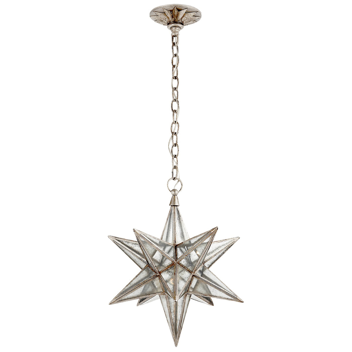 VISUAL COMFORT SIGNATURE, MORAVIAN STAR LANTERN, LANTERN CEILING LIGHT