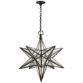 VISUAL COMFORT SIGNATURE, MORAVIAN STAR LANTERN, LANTERN CEILING LIGHT