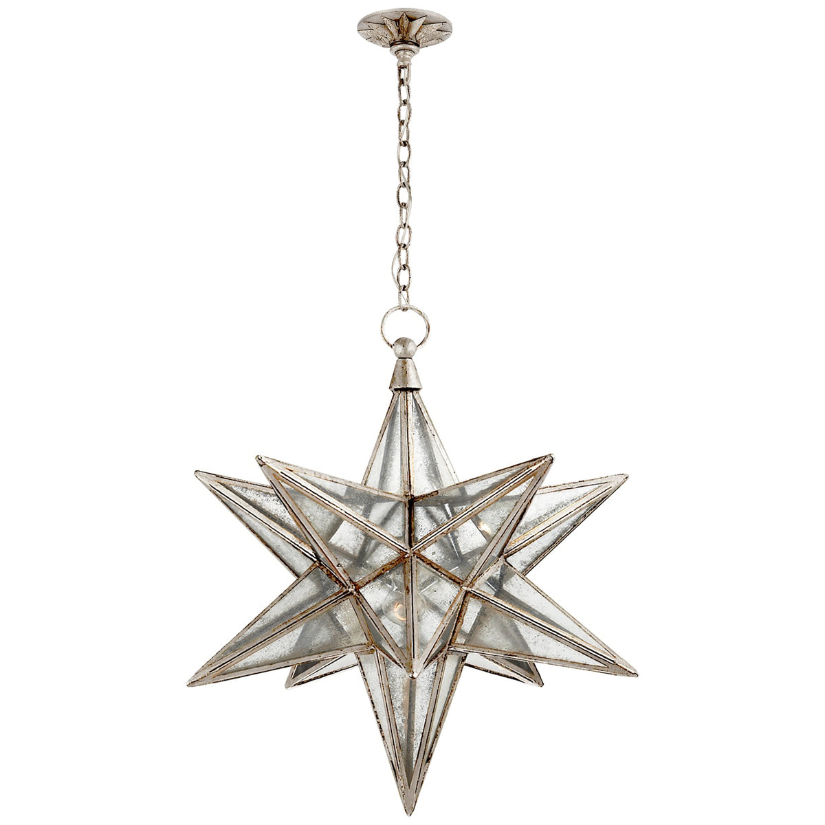 VISUAL COMFORT SIGNATURE, MORAVIAN STAR LANTERN, LANTERN CEILING LIGHT