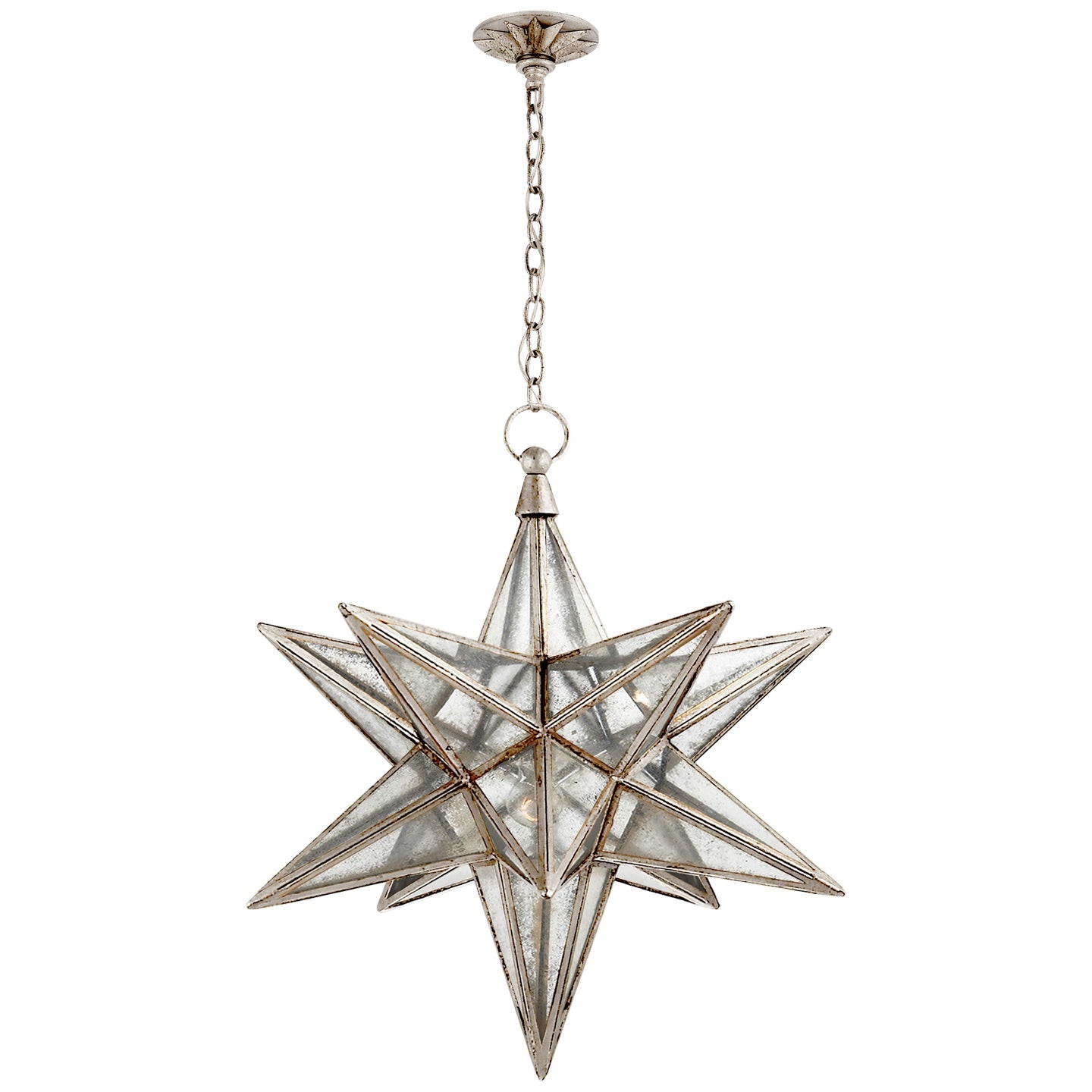 VISUAL COMFORT SIGNATURE, MORAVIAN STAR LANTERN, LANTERN CEILING LIGHT