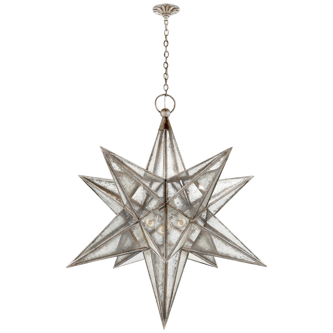 VISUAL COMFORT SIGNATURE, MORAVIAN XL STAR LANTERN, LANTERN CEILING LIGHT
