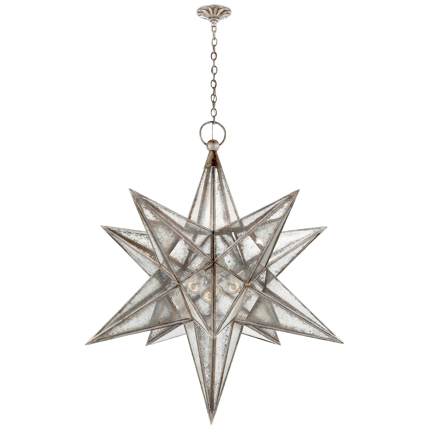 VISUAL COMFORT SIGNATURE, MORAVIAN XL STAR LANTERN, LANTERN CEILING LIGHT