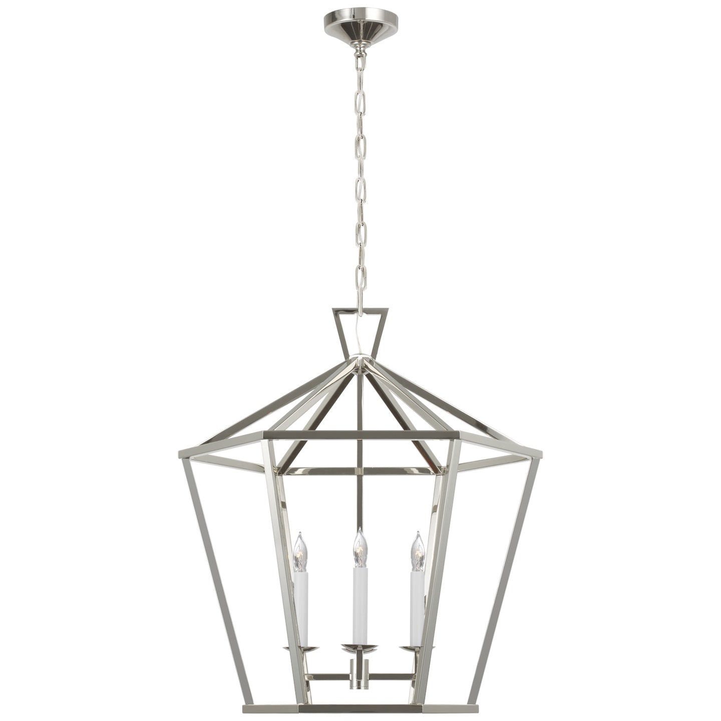 VISUAL COMFORT SIGNATURE, DARLANA HEXAGONAL LANTERN, LANTERN CEILING LIGHT