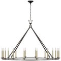 VISUAL COMFORT SIGNATURE, DARLANA RING CHANDELIER, CHANDELIER LIGHT
