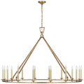 VISUAL COMFORT SIGNATURE, DARLANA RING CHANDELIER, CHANDELIER LIGHT