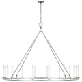 VISUAL COMFORT SIGNATURE, DARLANA GRANDE SINGLE RING CHANDELIER, CHANDELIER LIGHT