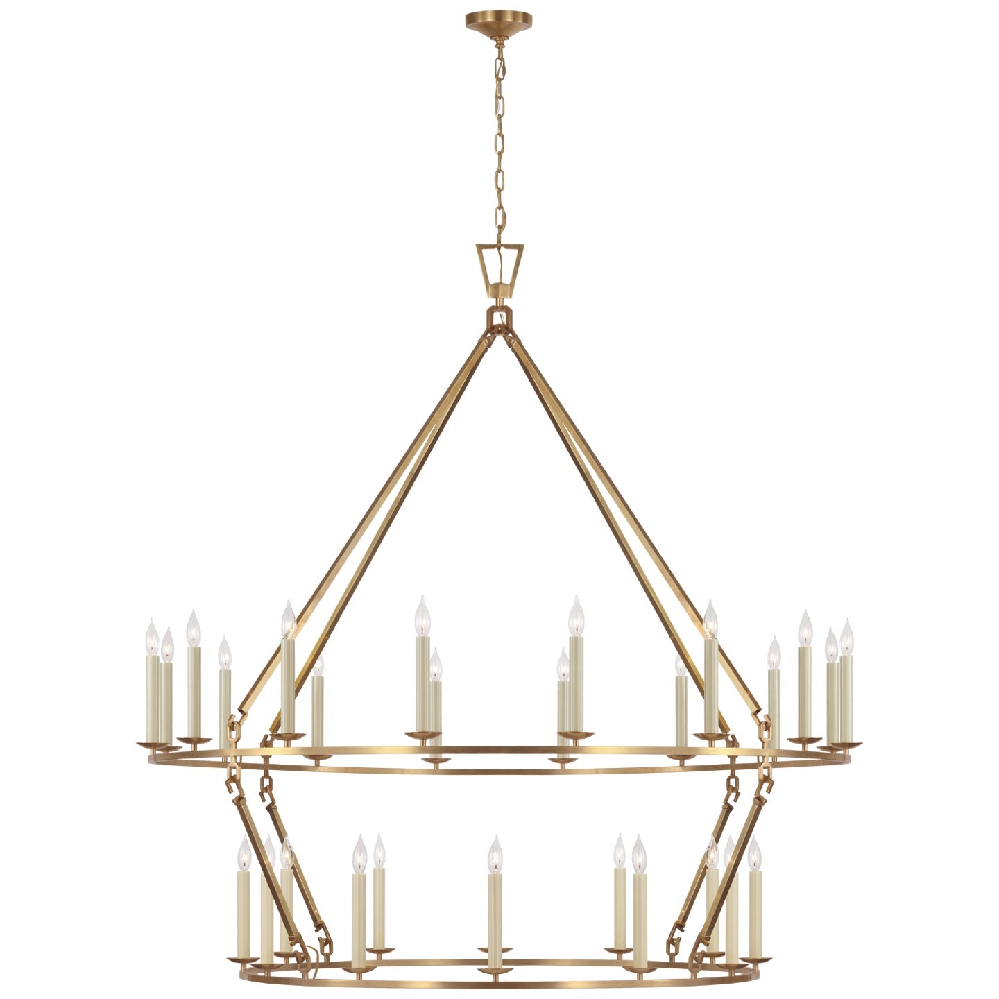 VISUAL COMFORT SIGNATURE, DARLANA RING CHANDELIER, CHANDELIER LIGHT