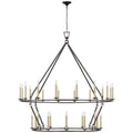 VISUAL COMFORT SIGNATURE, DARLANA RING CHANDELIER, CHANDELIER LIGHT