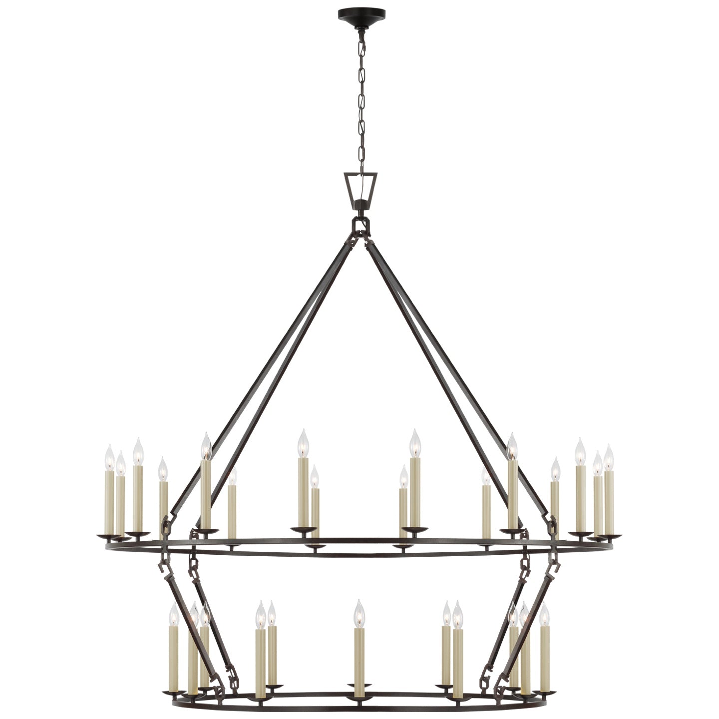 VISUAL COMFORT SIGNATURE, DARLANA RING CHANDELIER, CHANDELIER LIGHT