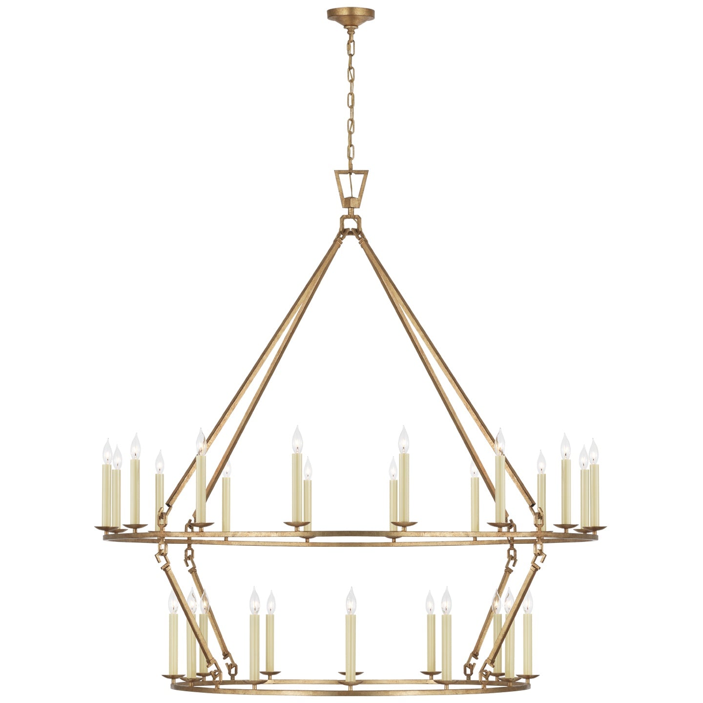 VISUAL COMFORT SIGNATURE, DARLANA RING CHANDELIER, CHANDELIER LIGHT