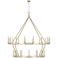 VISUAL COMFORT SIGNATURE, DARLANA GRANDE TWO TIER CHANDELIER, CHANDELIER LIGHT