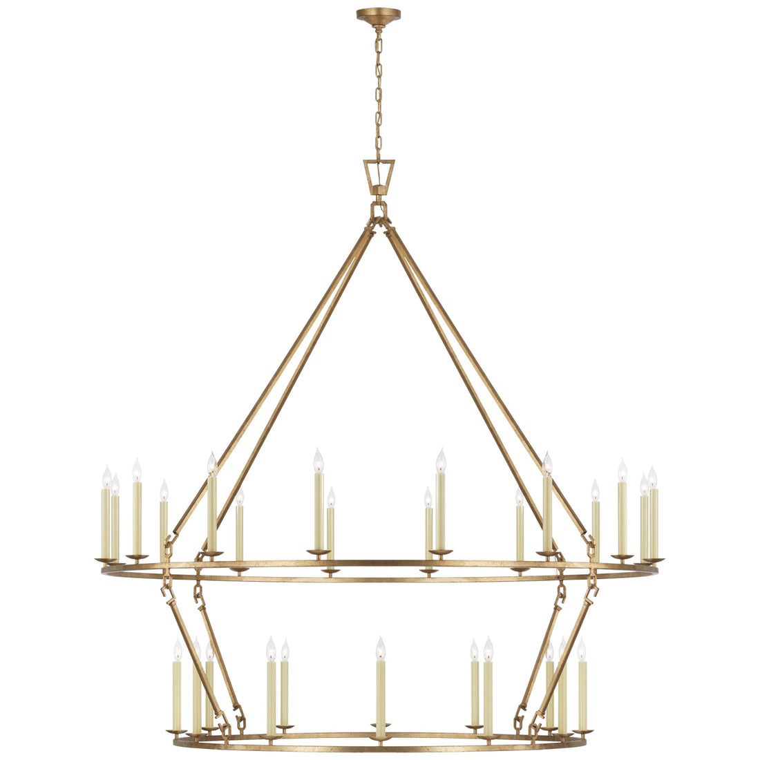 VISUAL COMFORT SIGNATURE, DARLANA GRANDE TWO TIER CHANDELIER, CHANDELIER LIGHT