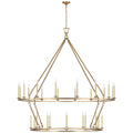 VISUAL COMFORT SIGNATURE, DARLANA GRANDE TWO TIER CHANDELIER, CHANDELIER LIGHT