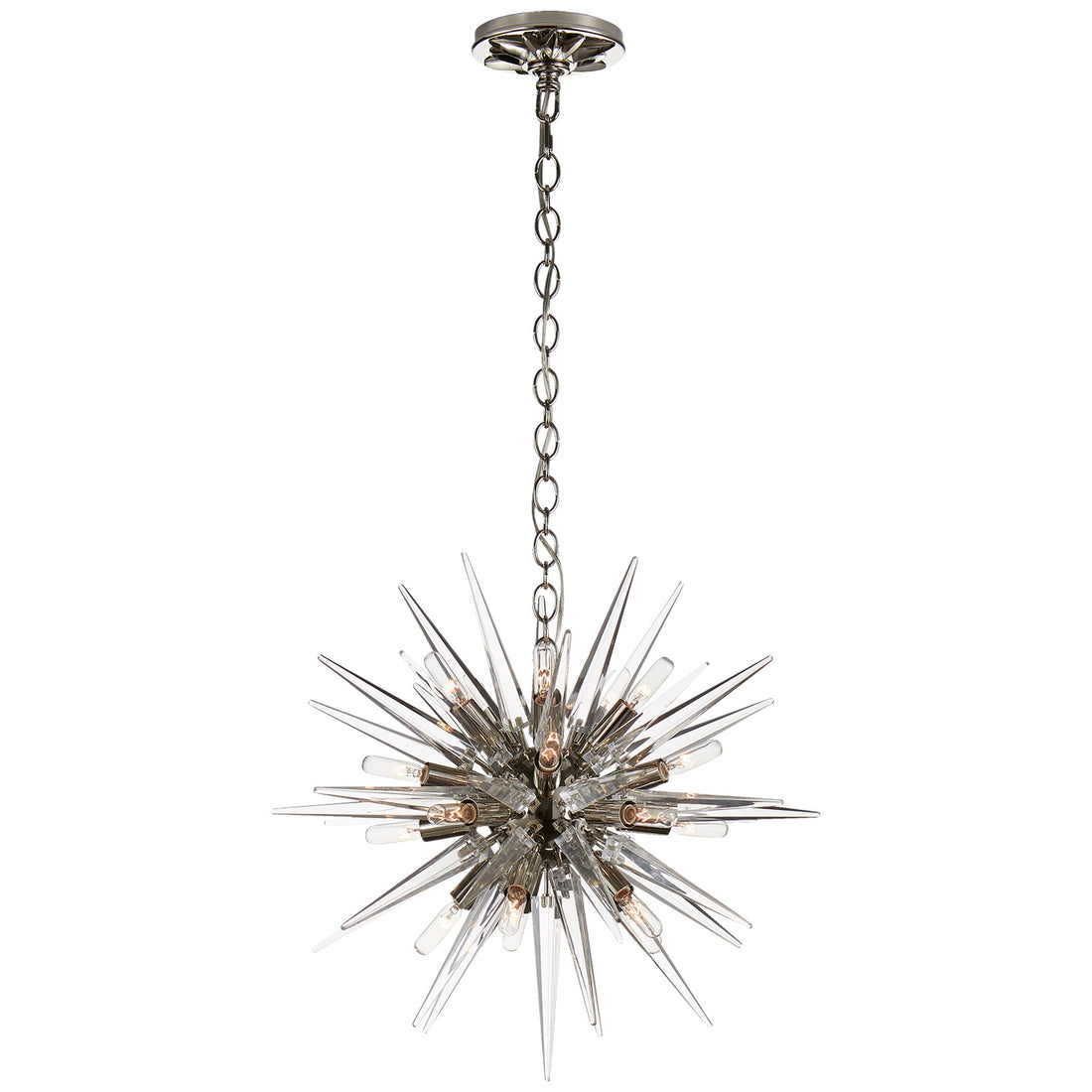 VISUAL COMFORT SIGNATURE, QUINCY SPUTNIK CHANDELIER, CHANDELIER LIGHT
