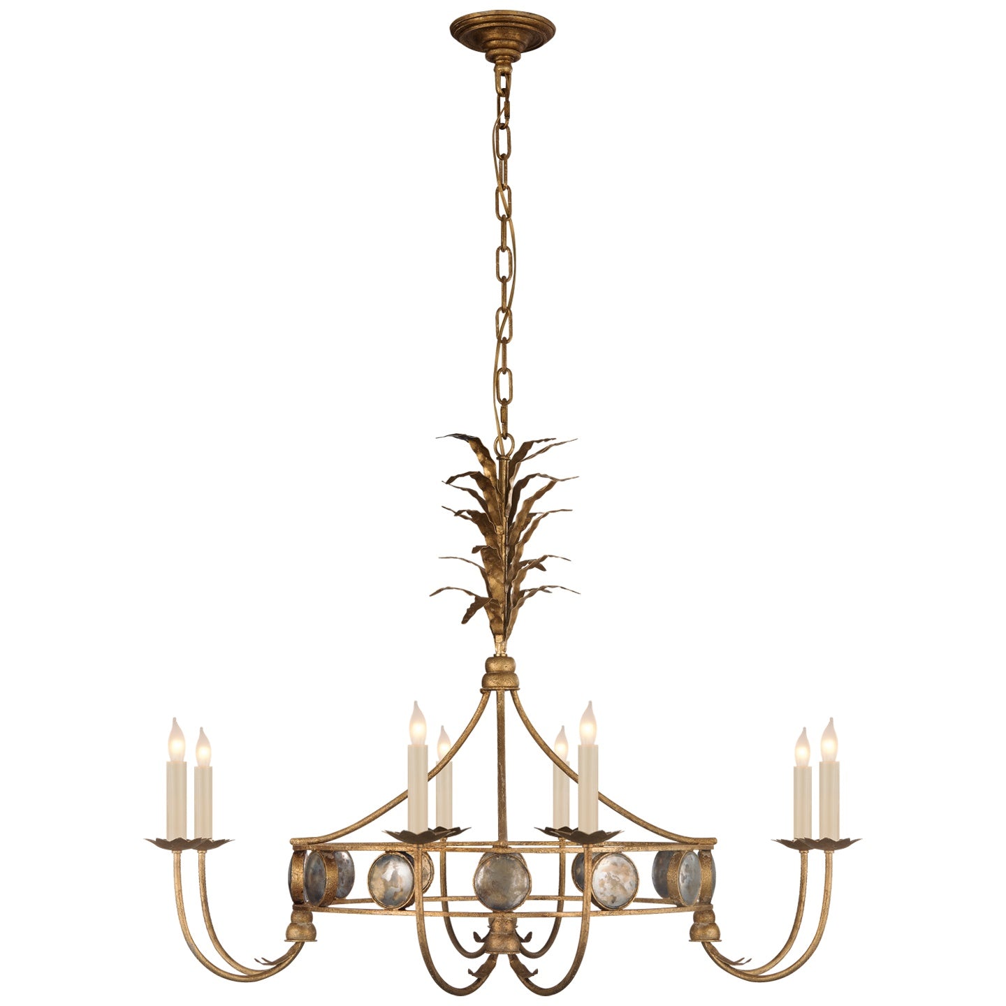 VISUAL COMFORT SIGNATURE, GRAMERCY RING CHANDELIER, CHANDELIER LIGHT