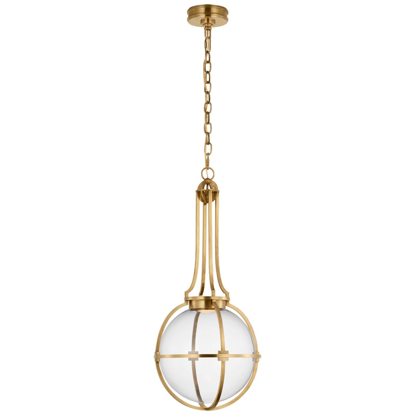 VISUAL COMFORT SIGNATURE, GRACIE CAPTURED GLOBE PENDANT, PENDANT LIGHT