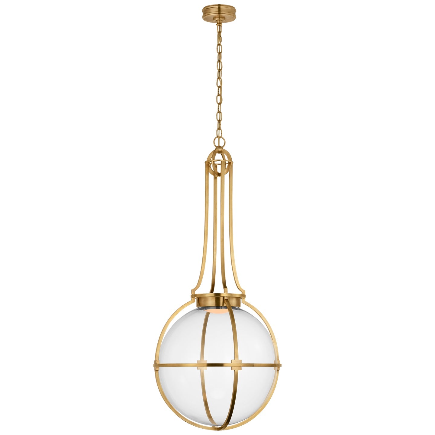 VISUAL COMFORT SIGNATURE, GRACIE CAPTURED GLOBE PENDANT, PENDANT LIGHT