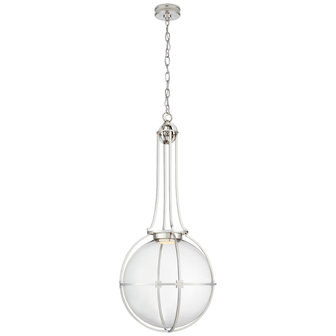 VISUAL COMFORT SIGNATURE, GRACIE GRANDE CAPTURED GLOBE PENDANT, PENDANT LIGHT