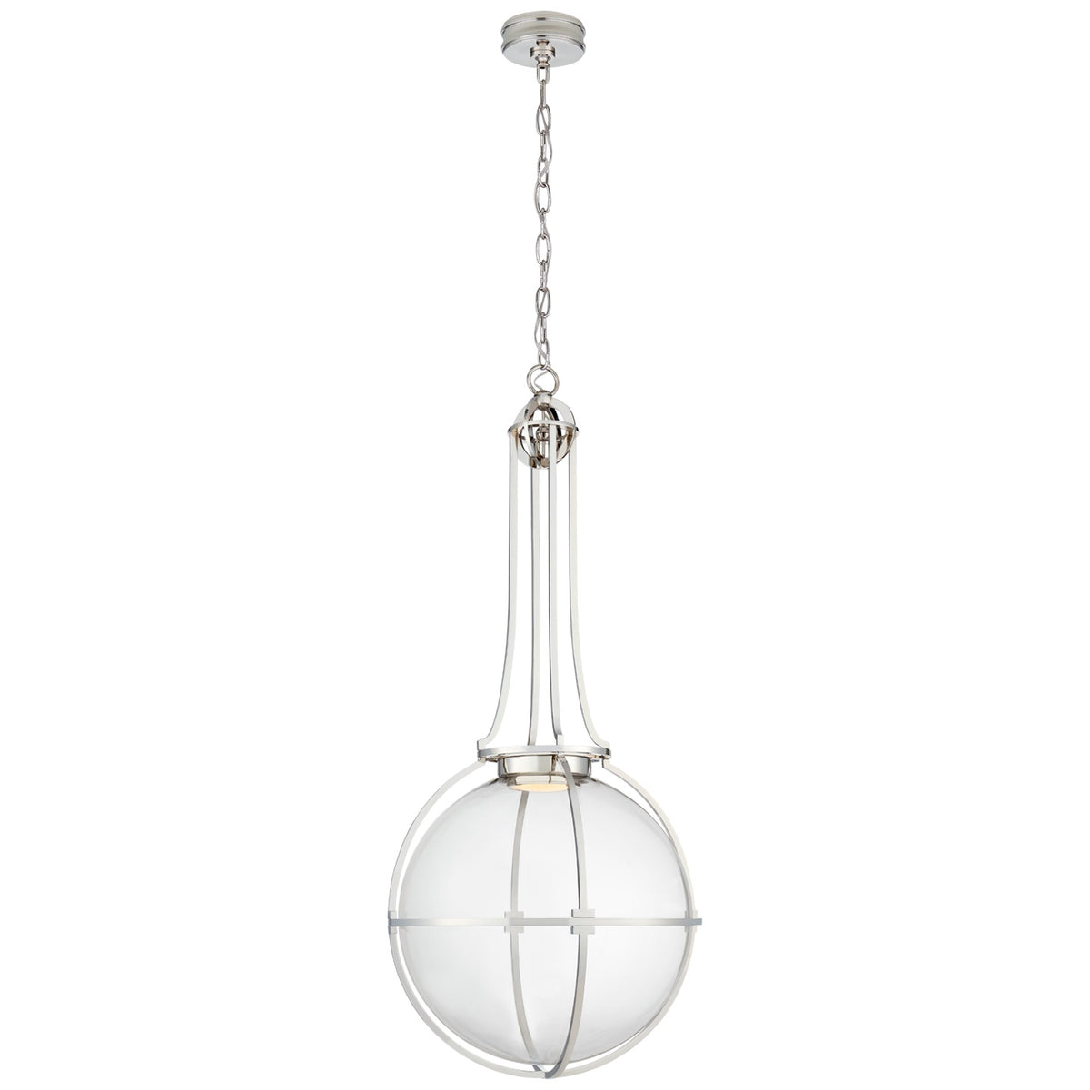 VISUAL COMFORT SIGNATURE, GRACIE GRANDE CAPTURED GLOBE PENDANT, PENDANT LIGHT