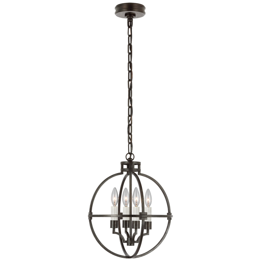 VISUAL COMFORT SIGNATURE, LEXIE GLOBE LANTERN, LANTERN CEILING LIGHT
