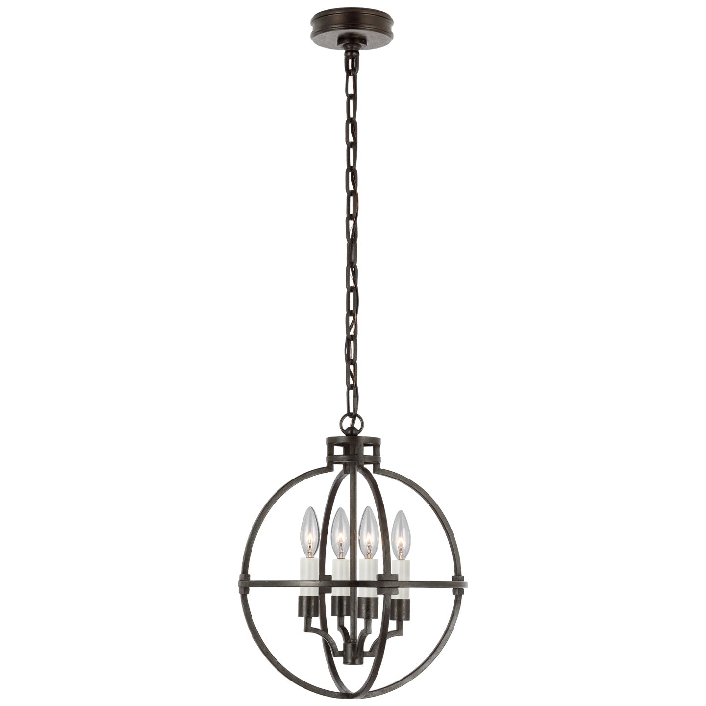 VISUAL COMFORT SIGNATURE, LEXIE GLOBE LANTERN, LANTERN CEILING LIGHT