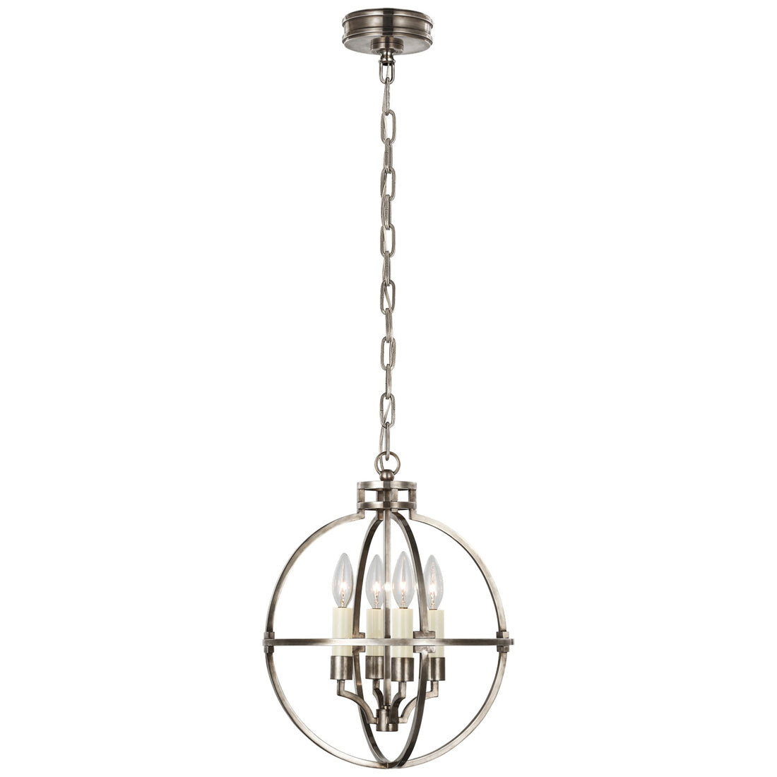 VISUAL COMFORT SIGNATURE, LEXIE GLOBE LANTERN, LANTERN CEILING LIGHT