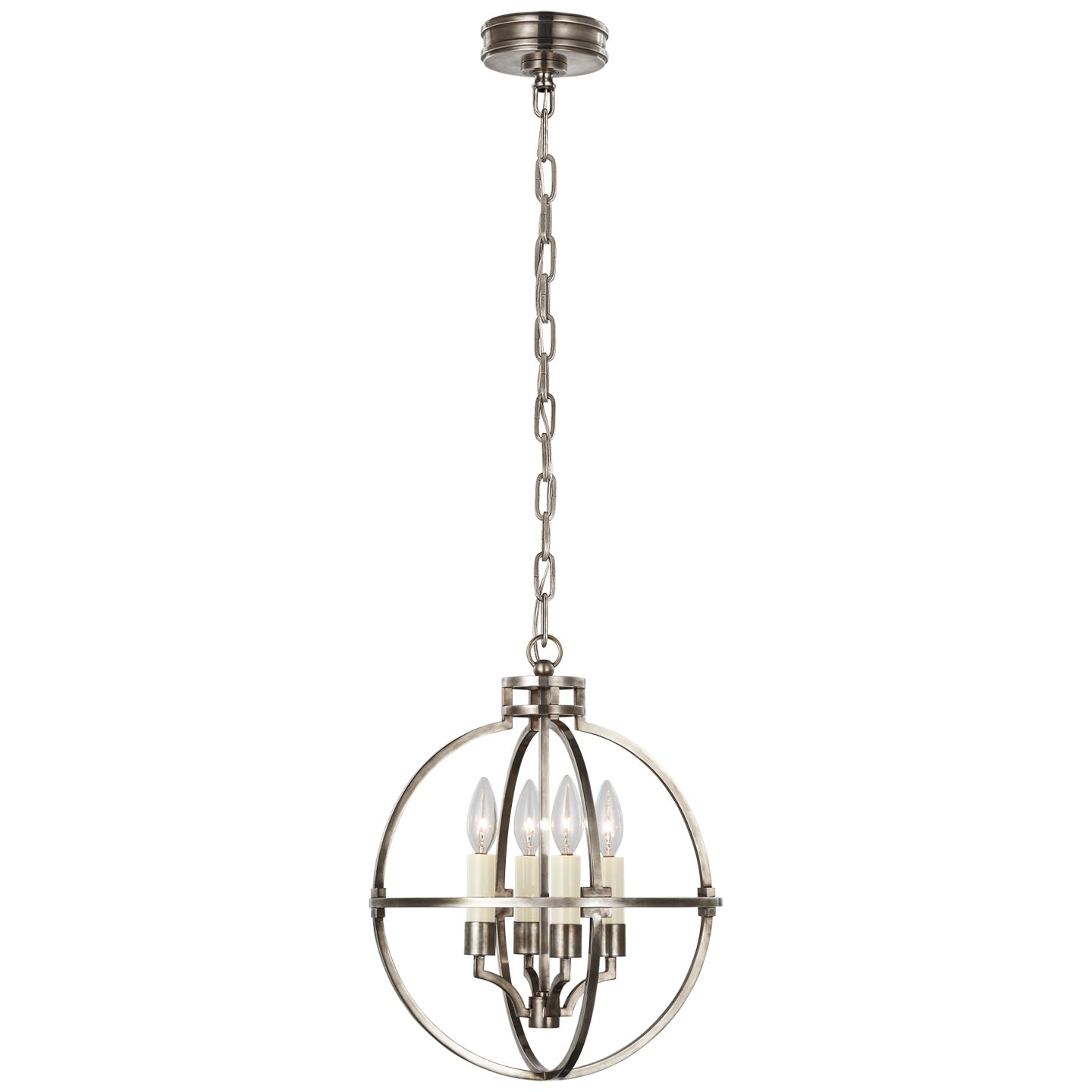 VISUAL COMFORT SIGNATURE, LEXIE GLOBE LANTERN, LANTERN CEILING LIGHT