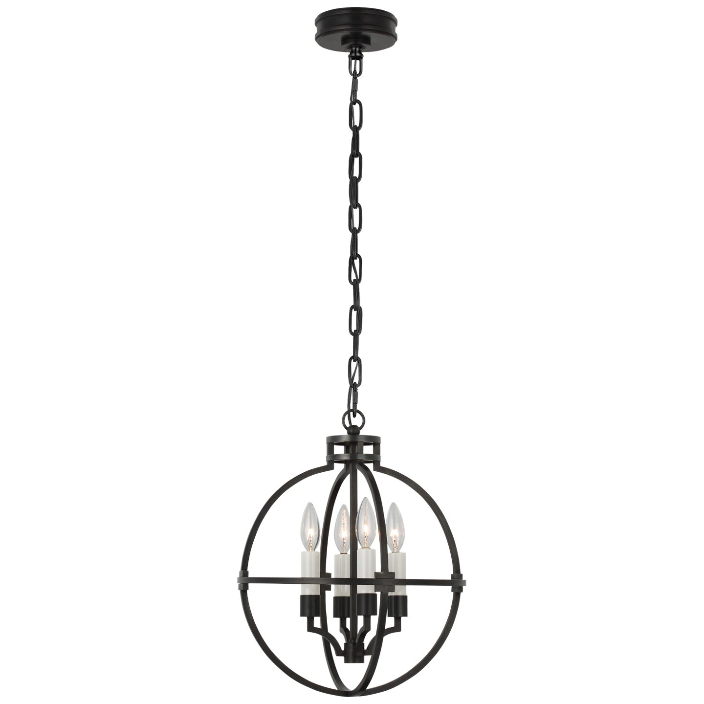 VISUAL COMFORT SIGNATURE, LEXIE GLOBE LANTERN, LANTERN CEILING LIGHT