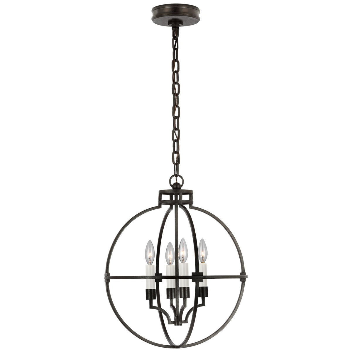 VISUAL COMFORT SIGNATURE, LEXIE GLOBE LANTERN, LANTERN CEILING LIGHT
