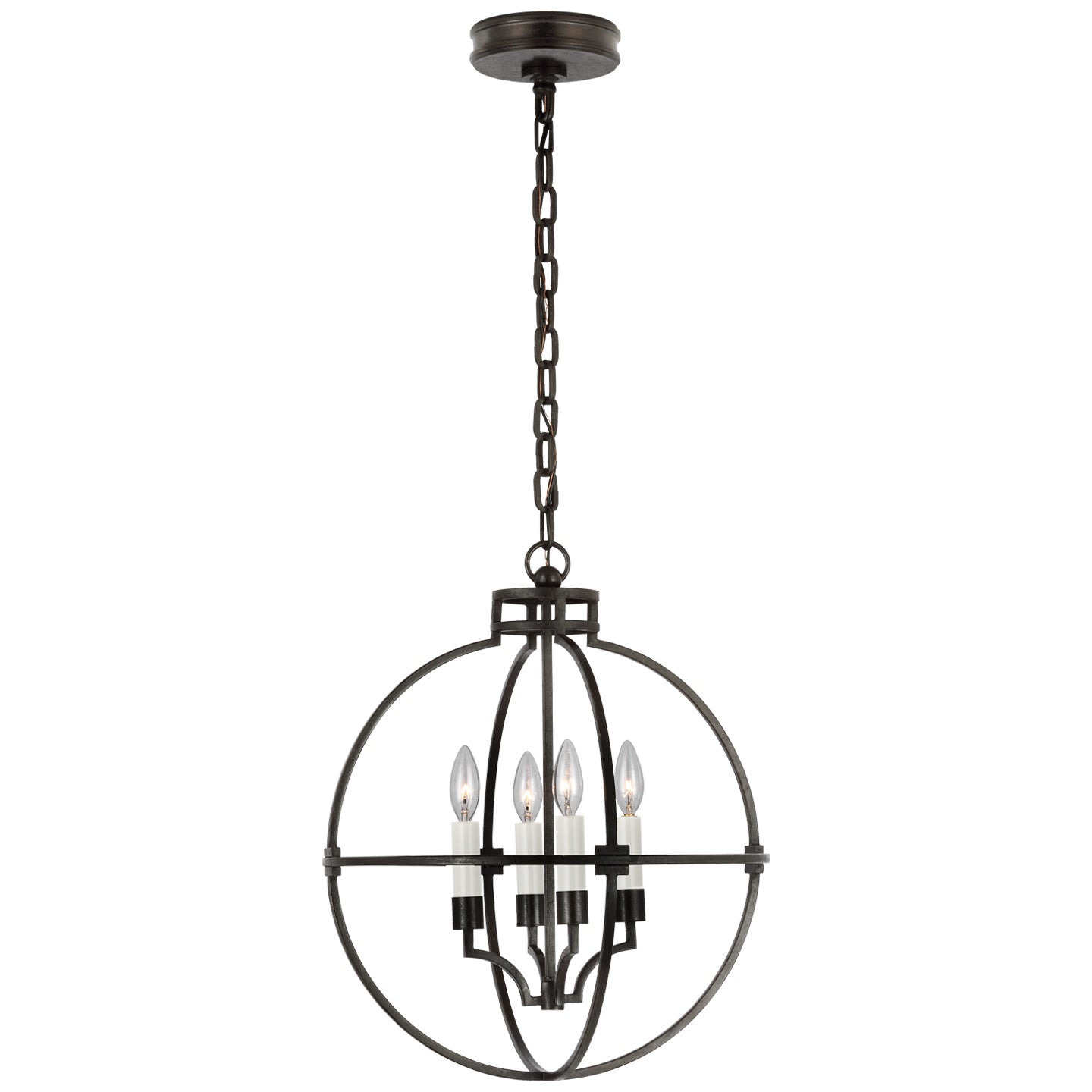 VISUAL COMFORT SIGNATURE, LEXIE GLOBE LANTERN, LANTERN CEILING LIGHT