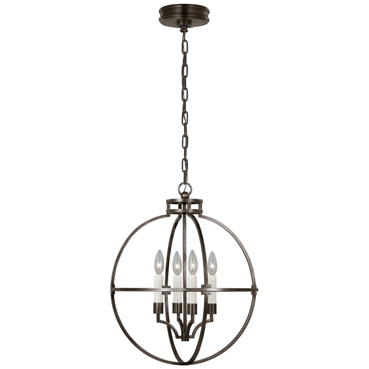 VISUAL COMFORT SIGNATURE, LEXIE GLOBE LANTERN, LANTERN CEILING LIGHT