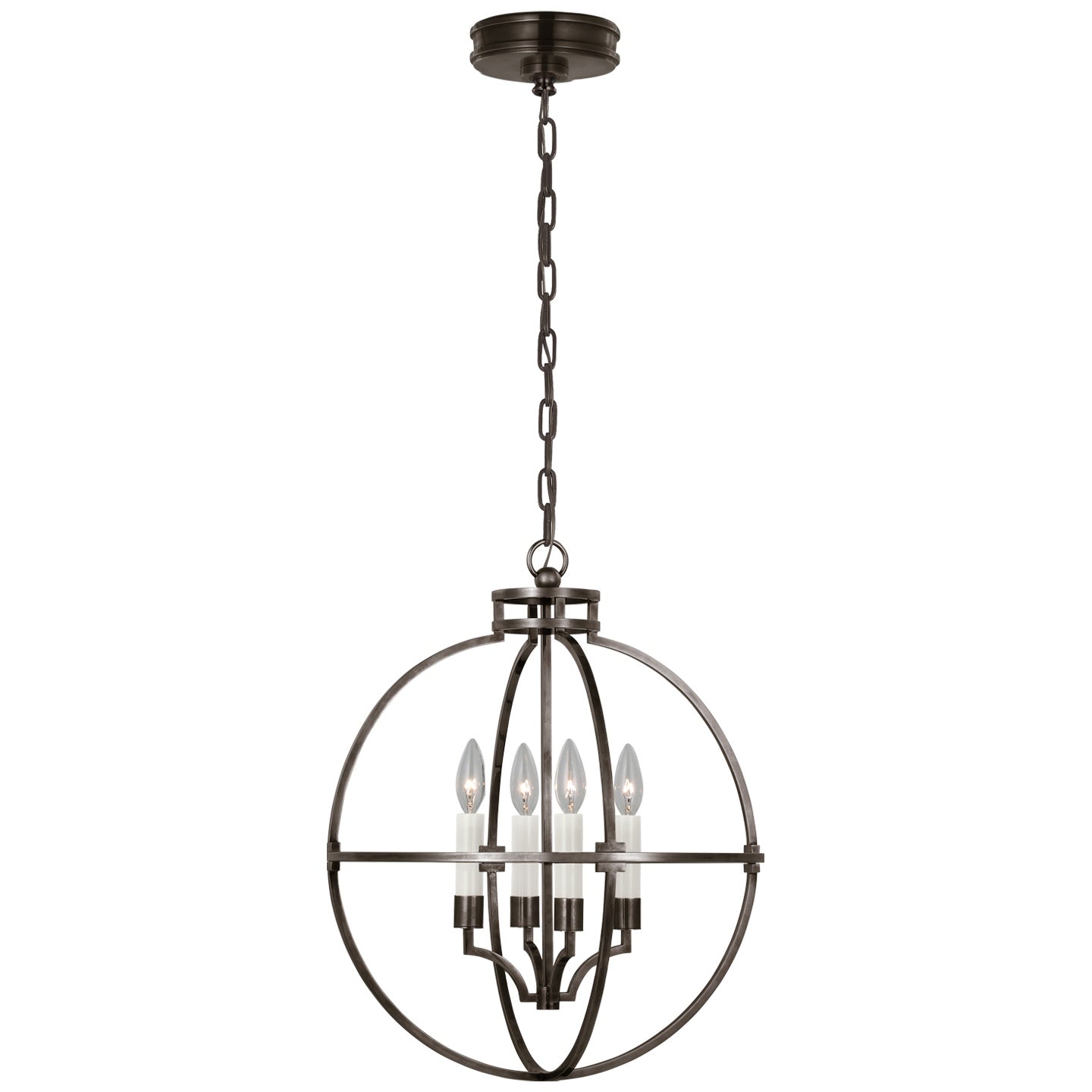 VISUAL COMFORT SIGNATURE, LEXIE GLOBE LANTERN, LANTERN CEILING LIGHT