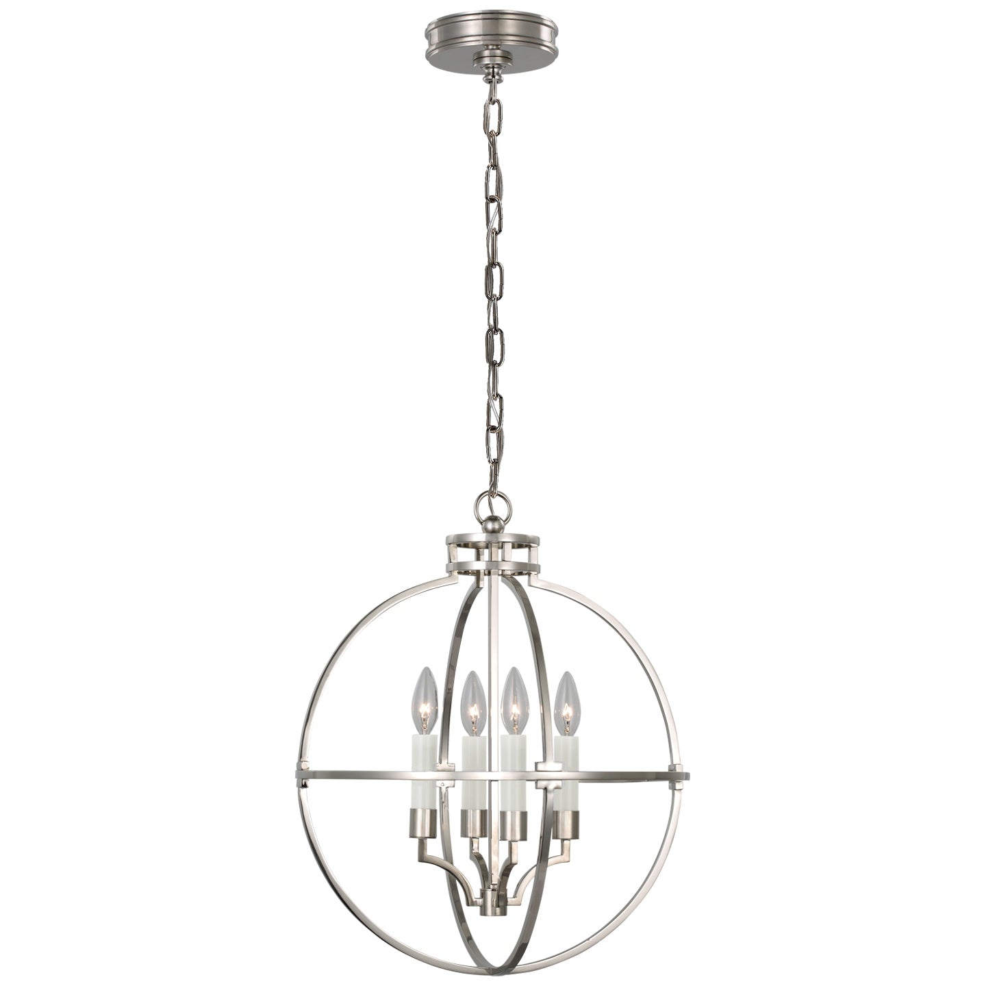 VISUAL COMFORT SIGNATURE, LEXIE GLOBE LANTERN, LANTERN CEILING LIGHT