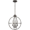 VISUAL COMFORT SIGNATURE, LEXIE GLOBE LANTERN, LANTERN CEILING LIGHT