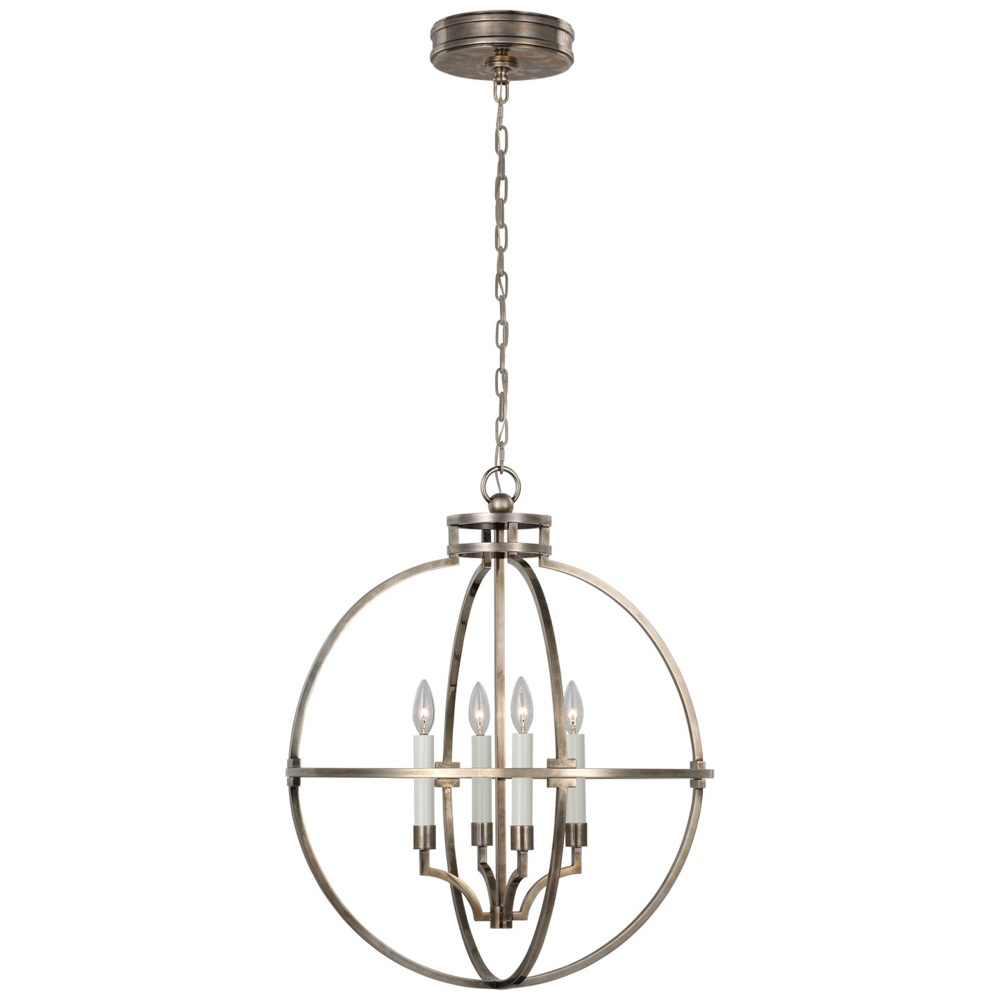 VISUAL COMFORT SIGNATURE, LEXIE GLOBE LANTERN, LANTERN CEILING LIGHT