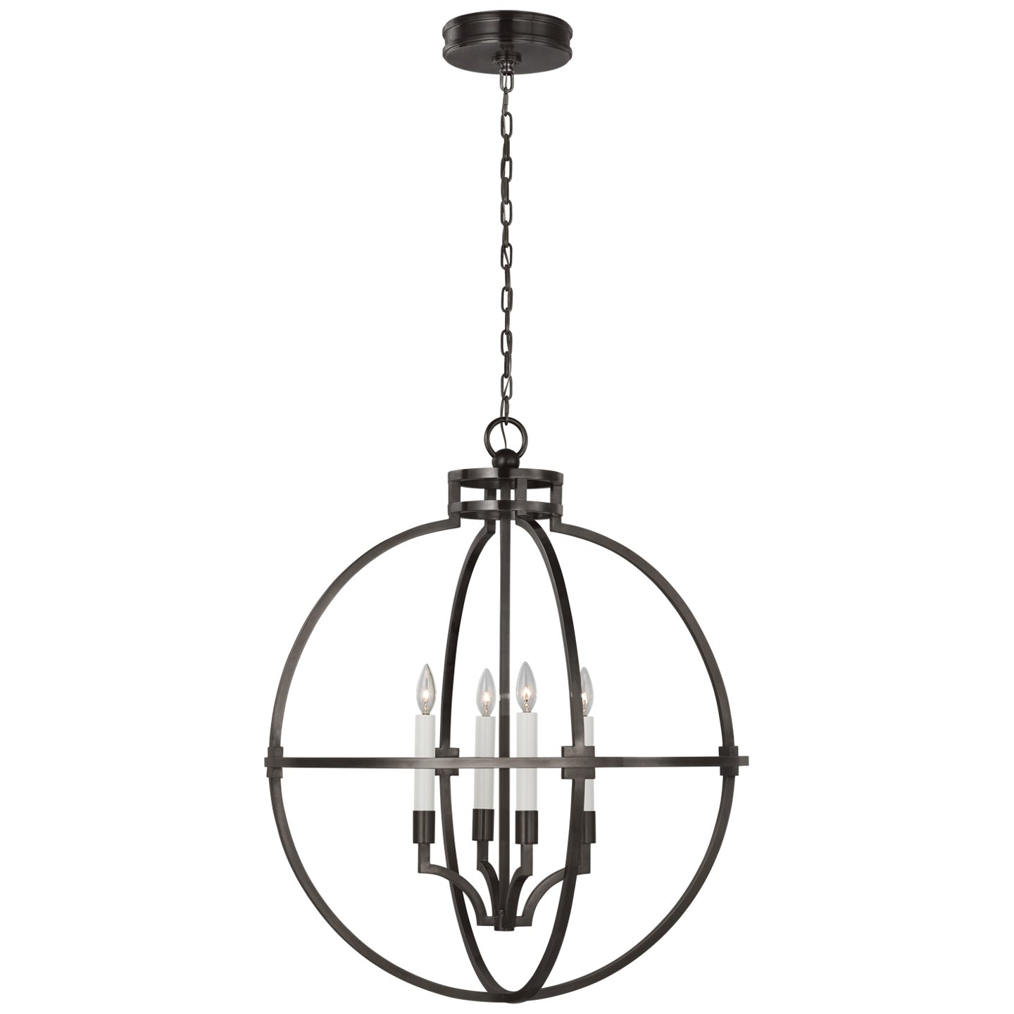 VISUAL COMFORT SIGNATURE, LEXIE GLOBE LANTERN, LANTERN CEILING LIGHT