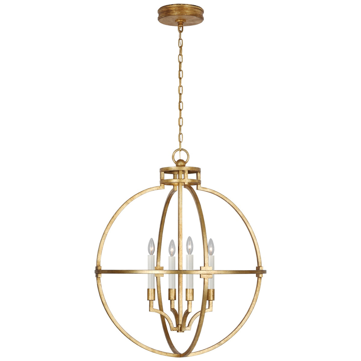 VISUAL COMFORT SIGNATURE, LEXIE GLOBE LANTERN, LANTERN CEILING LIGHT