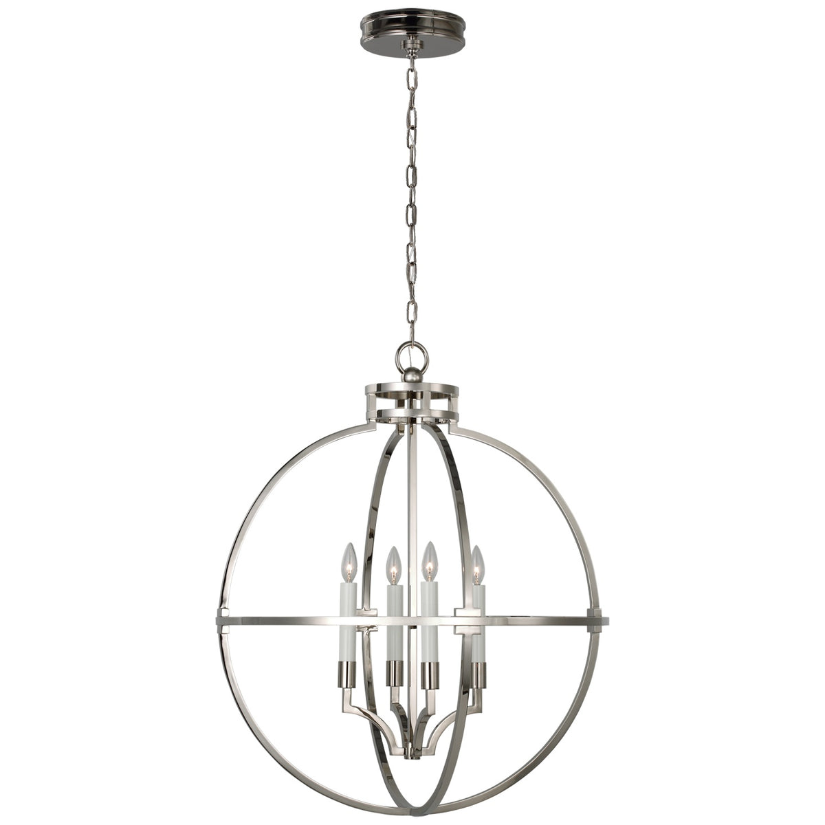 VISUAL COMFORT SIGNATURE, LEXIE GLOBE LANTERN, LANTERN CEILING LIGHT