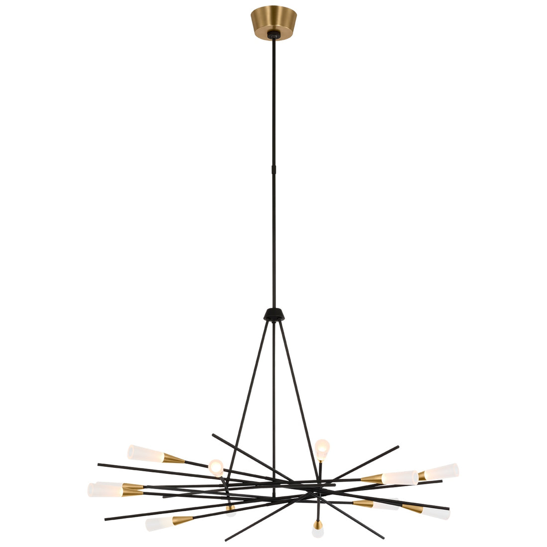 VISUAL COMFORT SIGNATURE, STELLAR RADIAL CHANDELIER, CHANDELIER LIGHT
