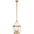 VISUAL COMFORT SIGNATURE, LAUNCETON SQUARE LANTERN, LANTERN CEILING LIGHT