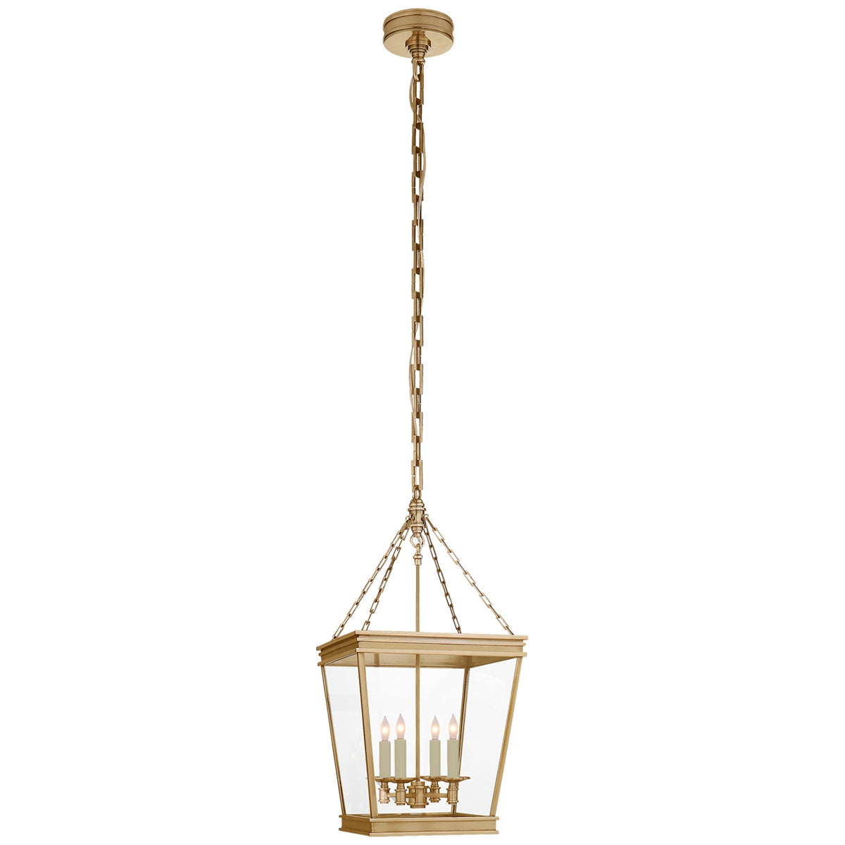 VISUAL COMFORT SIGNATURE, LAUNCETON SQUARE LANTERN, LANTERN CEILING LIGHT