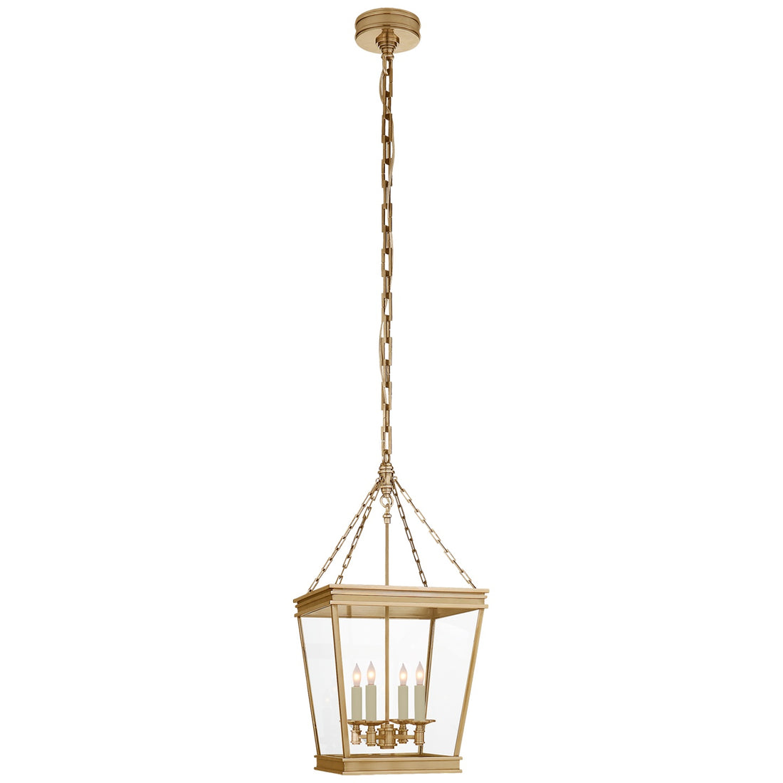 VISUAL COMFORT SIGNATURE, LAUNCETON SQUARE LANTERN, LANTERN CEILING LIGHT