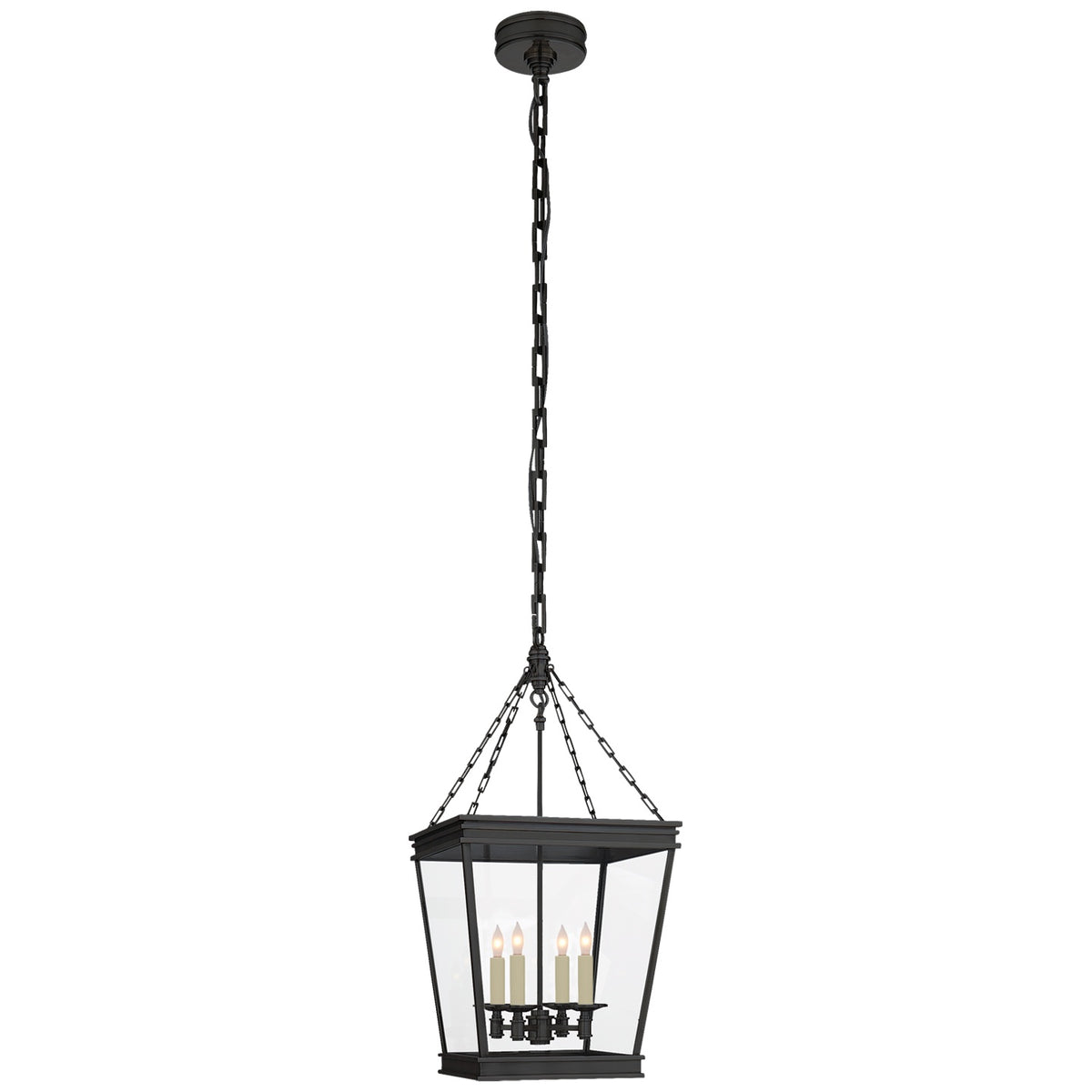 VISUAL COMFORT SIGNATURE, LAUNCETON SQUARE LANTERN, LANTERN CEILING LIGHT