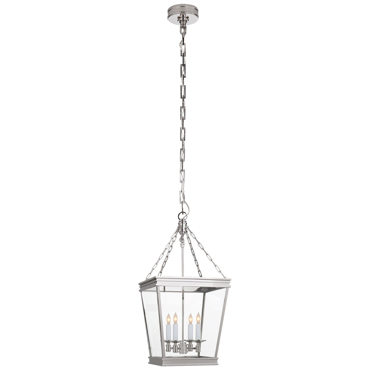 VISUAL COMFORT SIGNATURE, LAUNCETON SQUARE LANTERN, LANTERN CEILING LIGHT