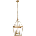 VISUAL COMFORT SIGNATURE, LAUNCETON SQUARE LANTERN, LANTERN CEILING LIGHT