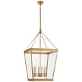 VISUAL COMFORT SIGNATURE, LAUNCETON SQUARE LANTERN, LANTERN CEILING LIGHT