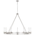 VISUAL COMFORT SIGNATURE, LAUNCETON GRANDE RING CHANDELIER, CHANDELIER LIGHT